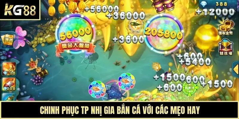 Chinh phục TP Nhị Gia Bắn Cá với các mẹo hay